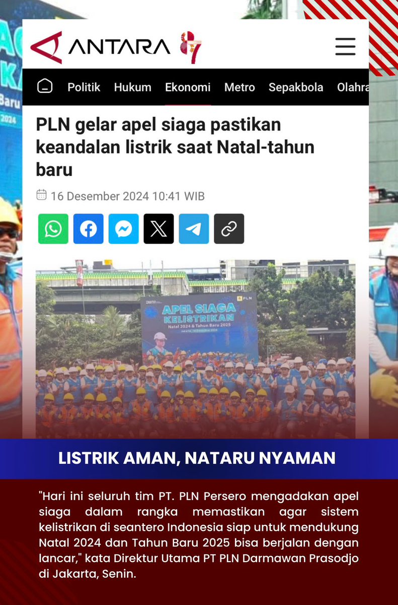 rosmanhidayat's tweet photo. Liburan akhir tahun ane mantep bat dah, listrik aman, semua nyaman hihiw 🫰🏼🫰🏼! #PLNSiagaNataru https://t.co/GS1lUuXsPD