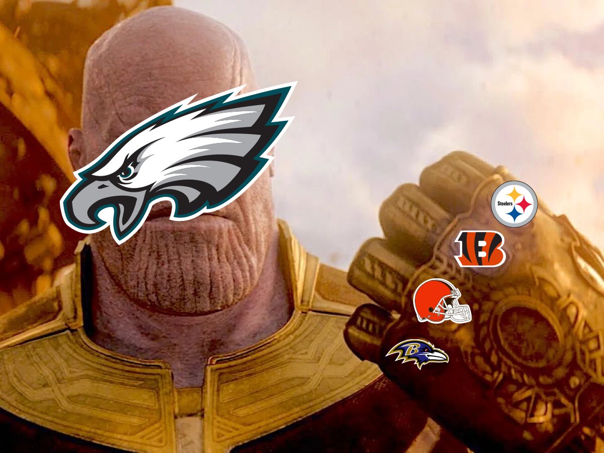 All the AFC North stones are ours 😏