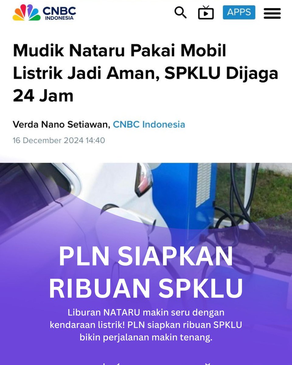 rosmanhidayat's tweet photo. SPKLU aja ada banyak, mantap pisan mau piknik euy😁😁! #PLNSiagaNataru https://t.co/ST3NXLKfK2