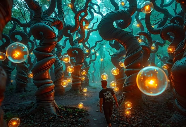 Annabel_ai's tweet photo. Last night, you dreamed of a mysterious forest. 🌳 What did it mean?���

Our AI-powered tool turns your dreams into stunning visuals, helping you understand your emotions and experiences on a deeper level. 

Check it out:
 👉 https://t.co/q3KwsPnFBq https://t.co/LwTRnpVkyE
