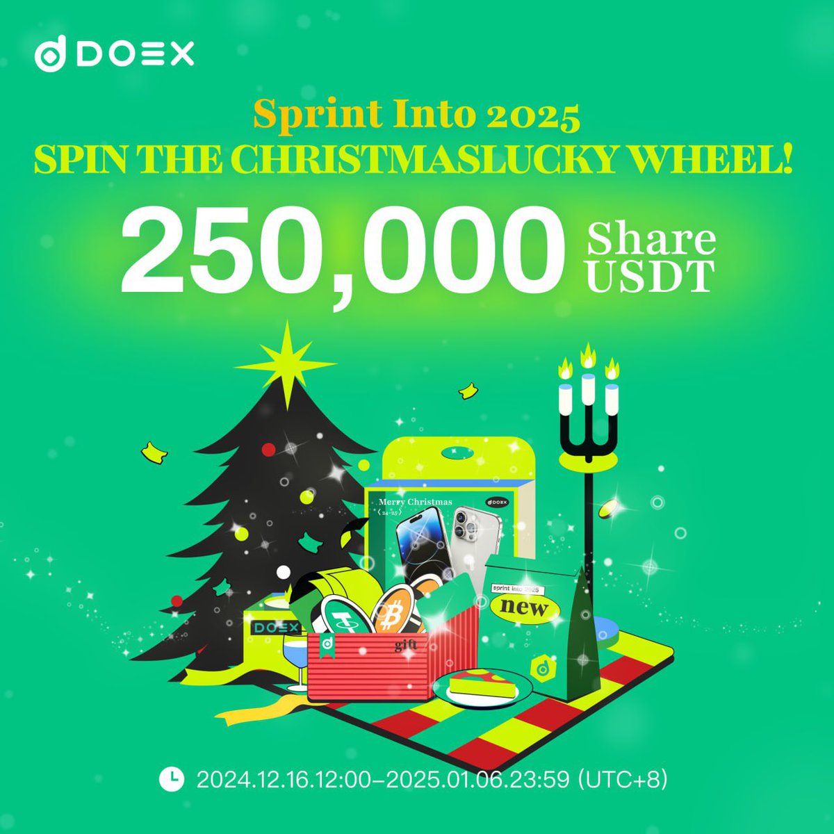 800_frontier's tweet photo. 【🎄DOEX(@DoexGlobal) 】
━━━━━━━━━━━━━━
🧑🎄ワクワクホリデーシーズン到来🎅
💰報酬総額2️⃣5️⃣万ドル💵
💰 「 #DOEX クリスマス ラッキー ホイール」開催
iPhone📱など豪華賞品をGETしよう❣️
━━━━━━━━━━━━━━
📅 2025年12月16日から1月6日まで
🔻参加はコチラから🧑🎄
https://t.co/BnekUg4lR8
🔻DOEX新規登録+ KYC
https://t.co/vhgXYZYexw
2024年🎄から2025年🎍を
DOEXで駆け抜けましょう❣️
#ChristmasGiveaway #happyNewYear