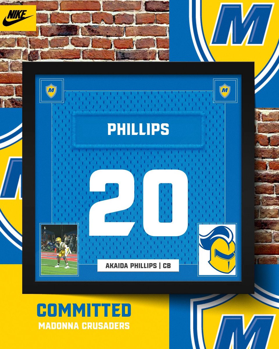 akaida_phillips's tweet photo. 100% committed,
Let’s Go @MUCrusadersFB @OB_football @CoachMcCoyJr #GodIsGreat 🙏🏾 https://t.co/7DXRbzuOmu
