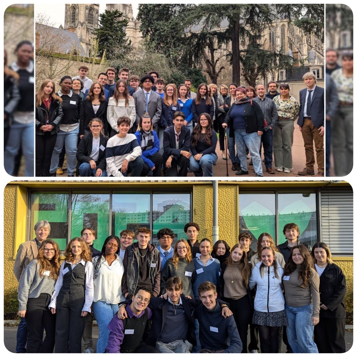 Lycee international R. Badinter Blois (@lyceerbadinter) on Twitter photo Vous vous souvenez de Jeanne et Félix, avec une super vidéo mettant en avant leurs projets ?
Ils ont été élus au CAVL (conseil académique de la vie lycéenne). Ils représentent les lycéens du 41, avec des réunions régulières sur Orléans.
Félicitations ! 🥳
<a href="/ac_orleanstours/">Académie d'Orléans-Tours</a> Vous vous souvenez de Jeanne et Félix, avec une super vidéo mettant en avant leurs projets ?
Ils ont été élus au CAVL (conseil académique de la vie lycéenne). Ils représentent les lycéens du 41, avec des réunions régulières sur Orléans.
Félicitations ! 🥳
<a href="/ac_orleanstours/">Académie d'Orléans-Tours</a>