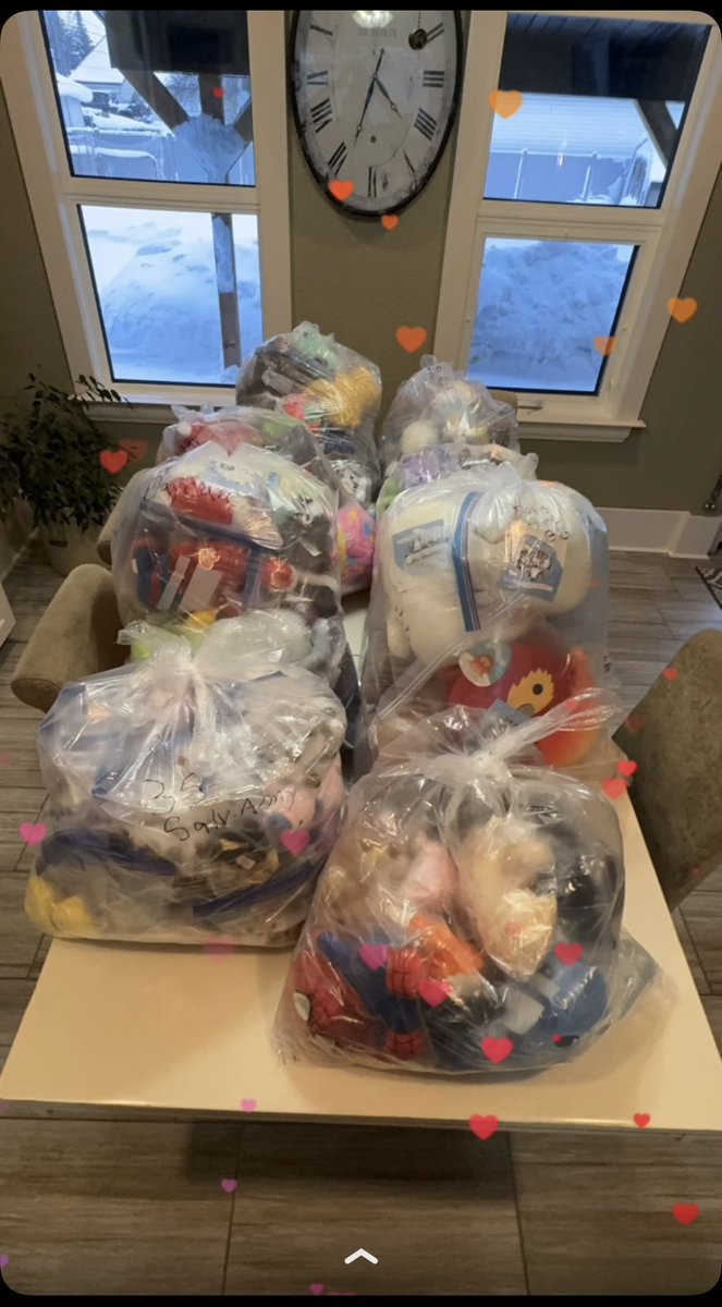 The final tally is in. 189 Teddy Bears sorted and bagged to be delivered to Hopes Home, Regina General Pediatric Unit, Salvation Army and the kids at the Raymore Daycare.  

Thank you everyone for supporting a great night, and thanks again to This N That for donating the Teddies!