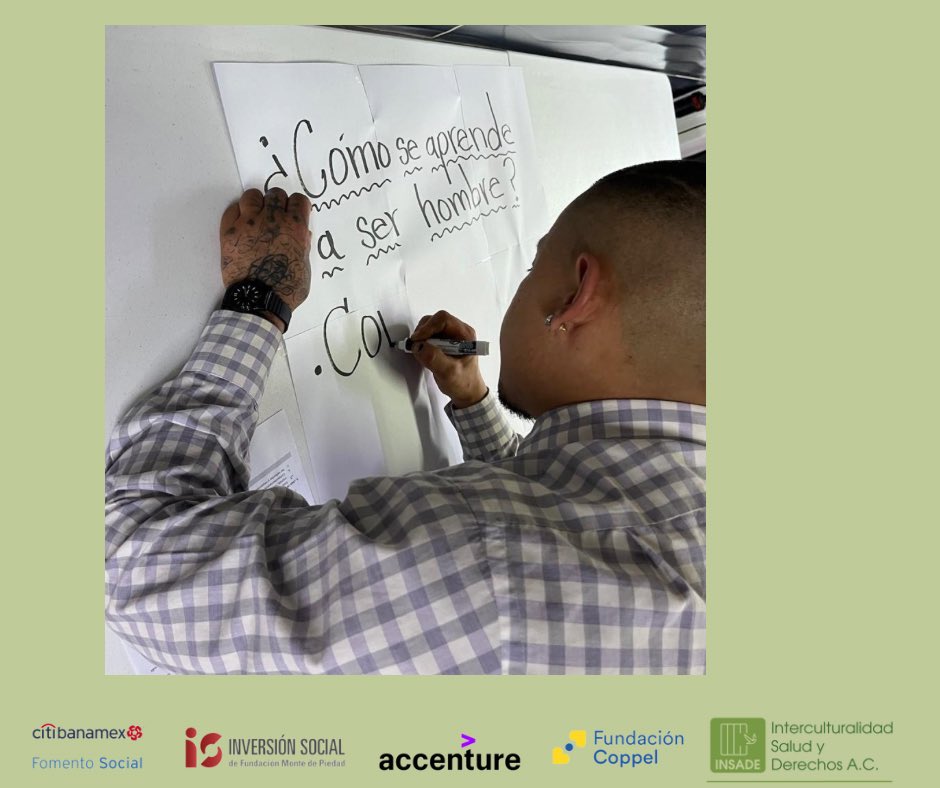 insade_ac's tweet photo. ✨ Nuestro primer grupo comenzó su proceso de formación con talleres de contención emocional, prevención de violencia y nuevas masculinidades 💡💪.

Generamos capital social y construimos nuevas oportunidades para que emprenda en libertad. 🌱✨

#TrabajoDignoParaJuventudesyPcD #AlianzaCoinversionTrabajoDigno
@NMontePiedad #FundacionCoppel @fomento_social @Accenture_MX