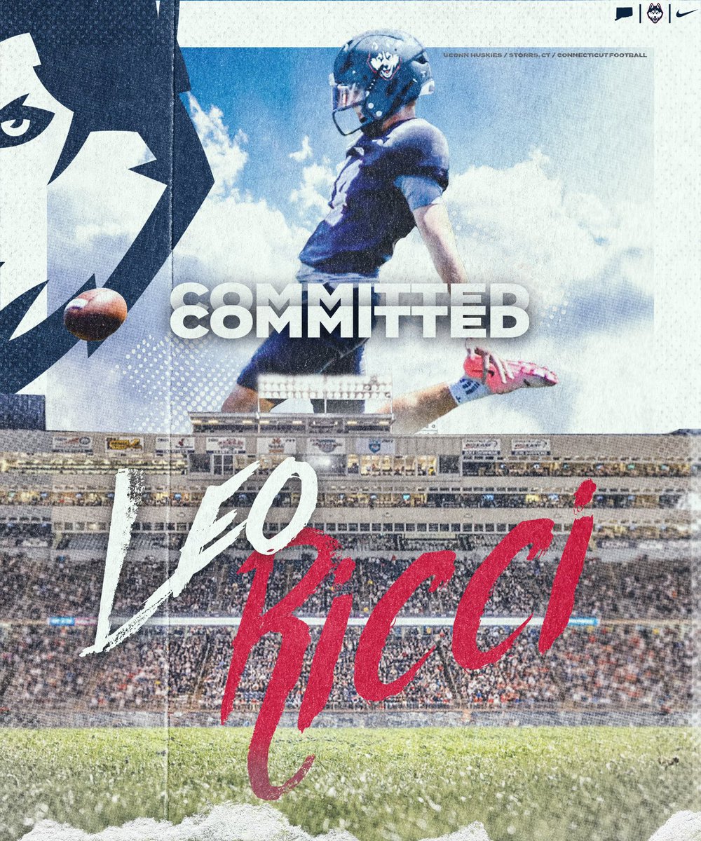 Leo Ricci (@leothekicker) on Twitter photo Thank you to coach <a href="/CoachDShearer/">Doug Shearer</a> , <a href="/nickfiacable24/">Nick Fiacable</a> , and <a href="/CoachJimMoraFB/">Jim Mora</a> for believing in me. Excited to commit to <a href="/UConnFootball/">UConn Football</a> . Thank you to my parents, coaches, family, and friends who have supported me along the way. #GoHuskies Thank you to coach <a href="/CoachDShearer/">Doug Shearer</a> , <a href="/nickfiacable24/">Nick Fiacable</a> , and <a href="/CoachJimMoraFB/">Jim Mora</a> for believing in me. Excited to commit to <a href="/UConnFootball/">UConn Football</a> . Thank you to my parents, coaches, family, and friends who have supported me along the way. #GoHuskies