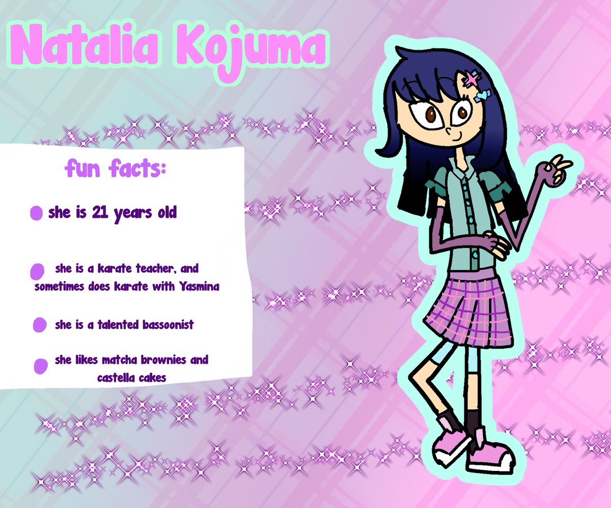 CitrusyGlitter's tweet photo. [Last OC of 2024]

This is Yasmina Kojuma’s 21-year-old martial artist sister, Natalia.

#art #artwork #digitalart #asian #asianoc #asiancharacter #originalcharacter #occharacter #bluehair #japanesecharacter #chinesecharacter #chinese #japanese #ArtistOnTwitter #ArtistOnX https://t.co/xHIvzQ4F0h