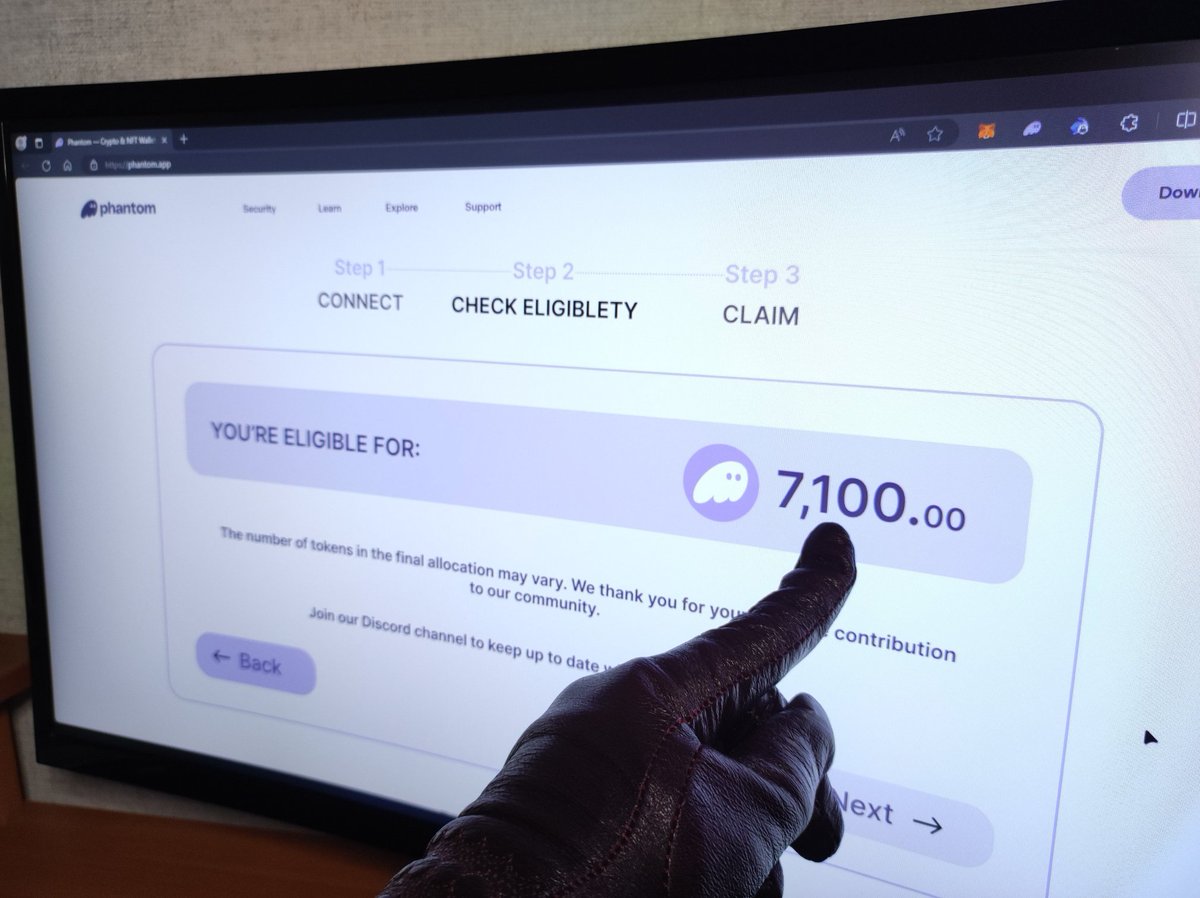 Only_a_Trader's tweet photo. Phantom #Airdrop ÇOK BÜYÜK olacak!

Toplam Fonlama: $118M
Tamamlamak için: 5 dakika yeterli

Bu flood, adım adım video rehberi içeriyor. 🧵👇