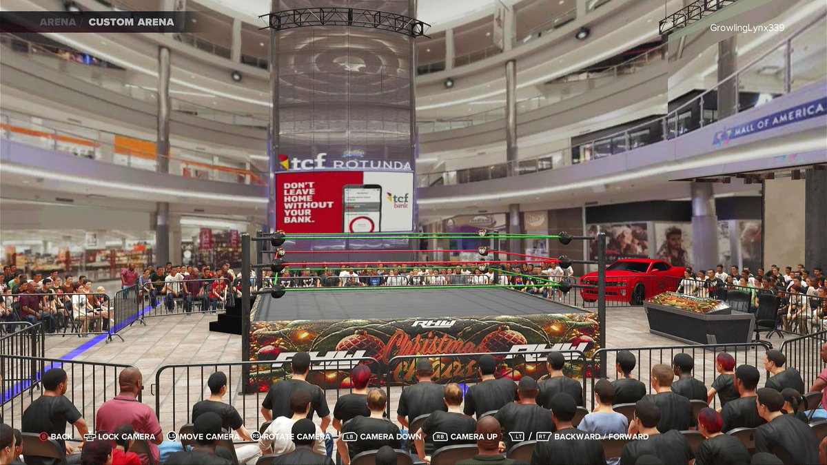 for the first time in rhw history rhw Christmas chaos will take place in the mall of America