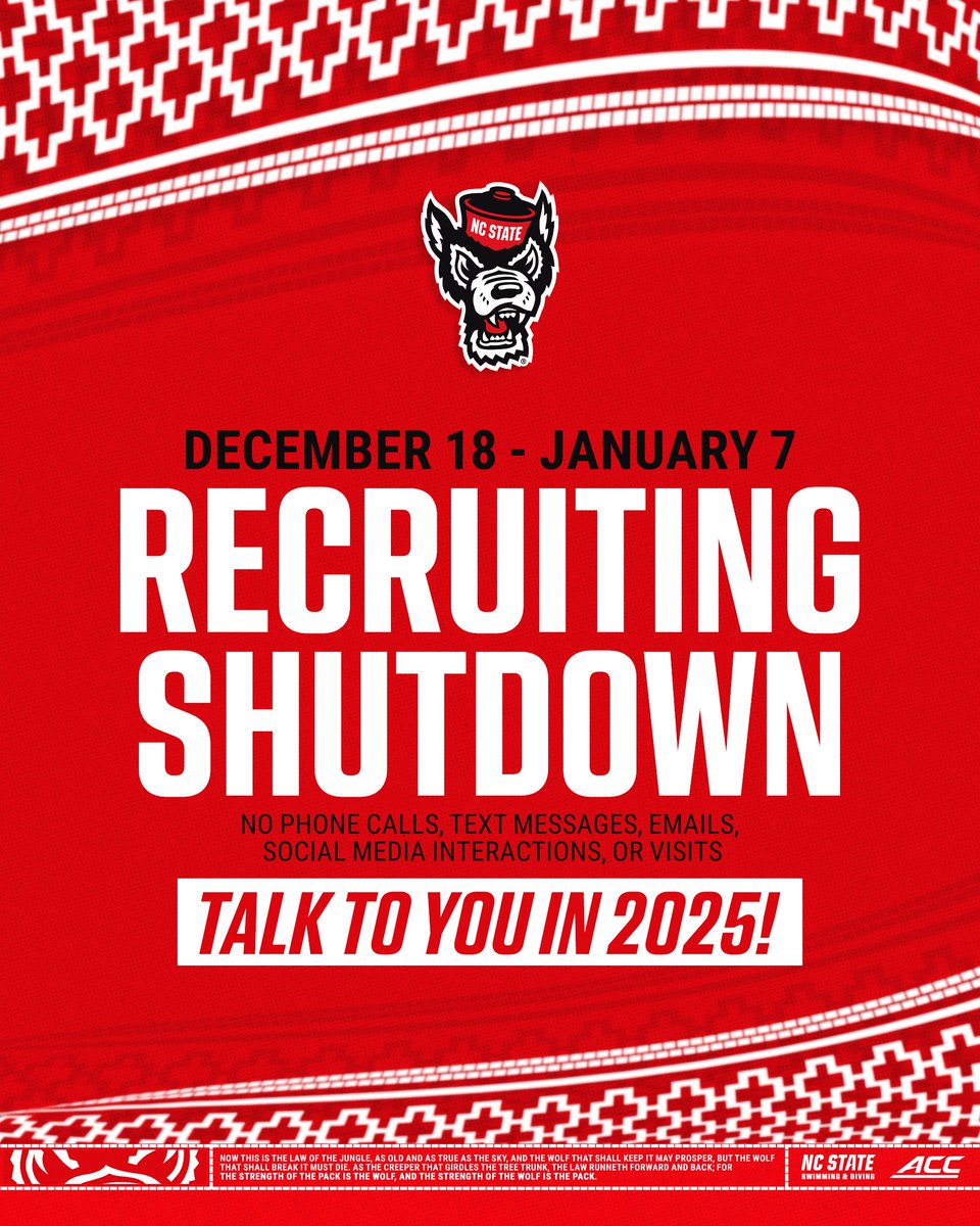 Wishing everyone a Happy Holidays from the Wolfpack!! Talk to you in 2025!🤩🎉