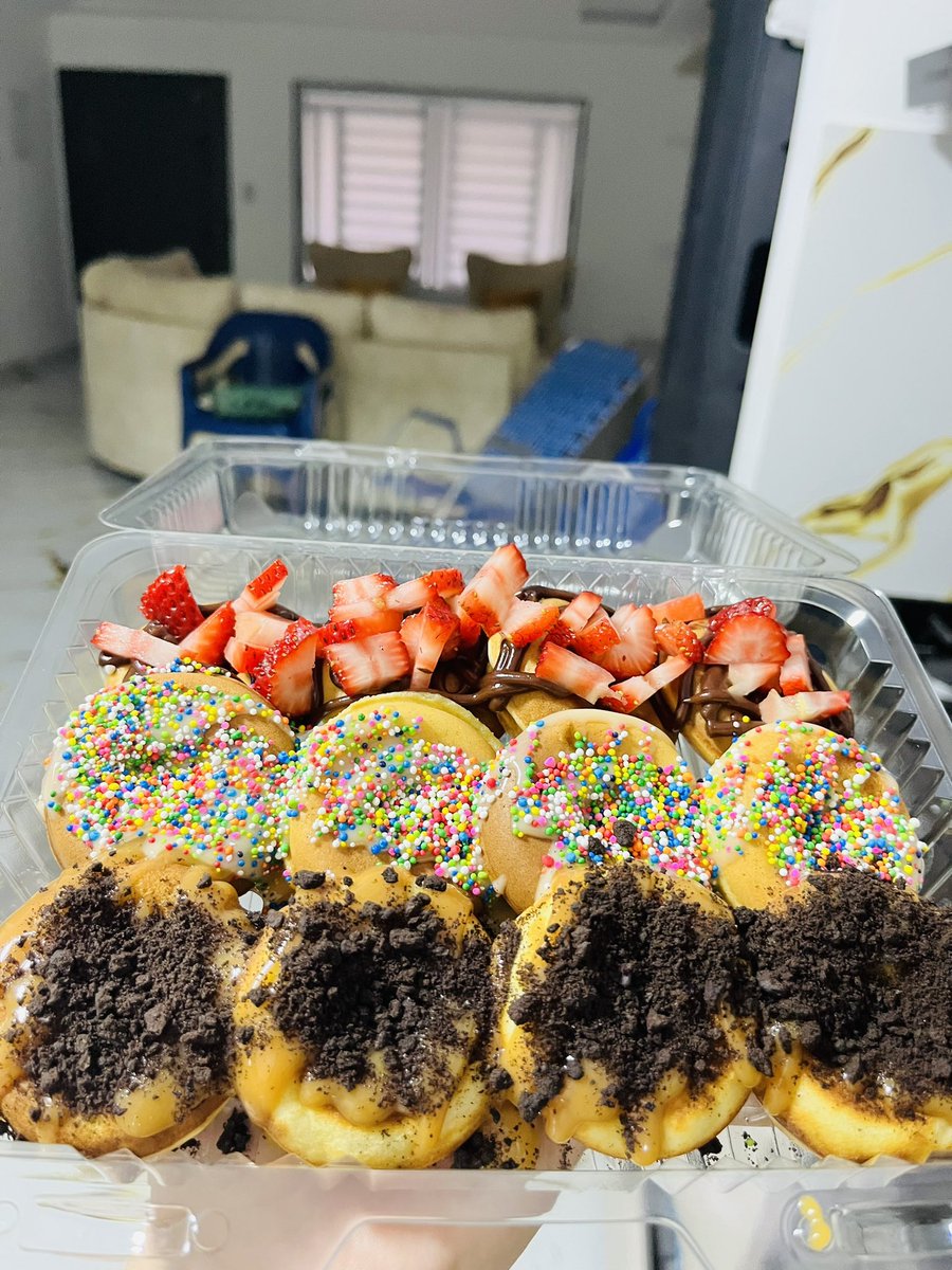 Amo aquí.
minidonas y fresa con crema
Comunícate con nosotros 3118738175📲
Aguachica César📍
