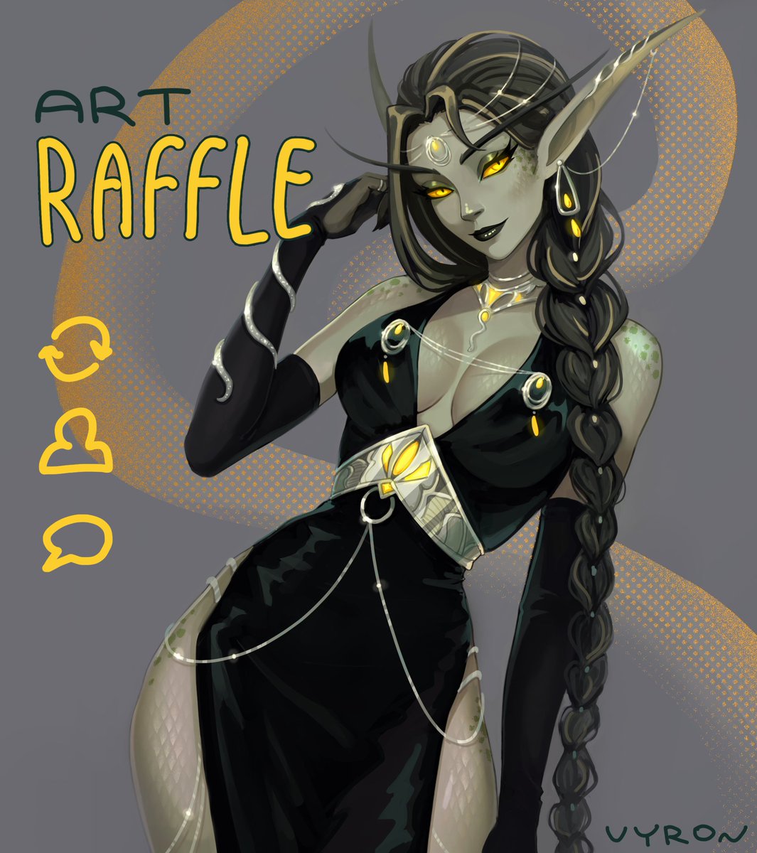 🧡🐍 SNAKE YEAR ART RAFFLE 🐍🧡

Merry Christmas and Happy New Year!
I have a little gift for you 🎁

Rules:
✔️ Follow me
✔️ RT this post
✔️ Comment

✨ Prize: 1 halfbody of your OC!

Ends on Jan 17
Good luck to everyone! 🧡
#freeart #Giveaway #pinup
