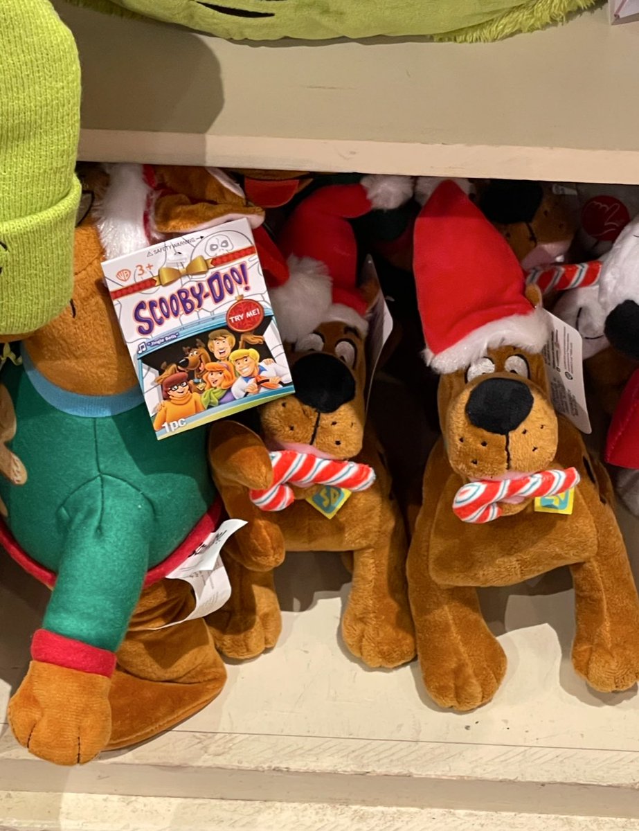 ScoobyandCam's tweet photo. Scooby-Doo Christmas Merch only at Cracker Barrel this Holiday Season!🎄🎁
#ScoobyDoo #ScoobyDooChristmas #ScoobyDooCollector #ScoobyDooCollection #Christmas #CrackerBarrel @CrackerBarrel https://t.co/wHDBWJeLyS