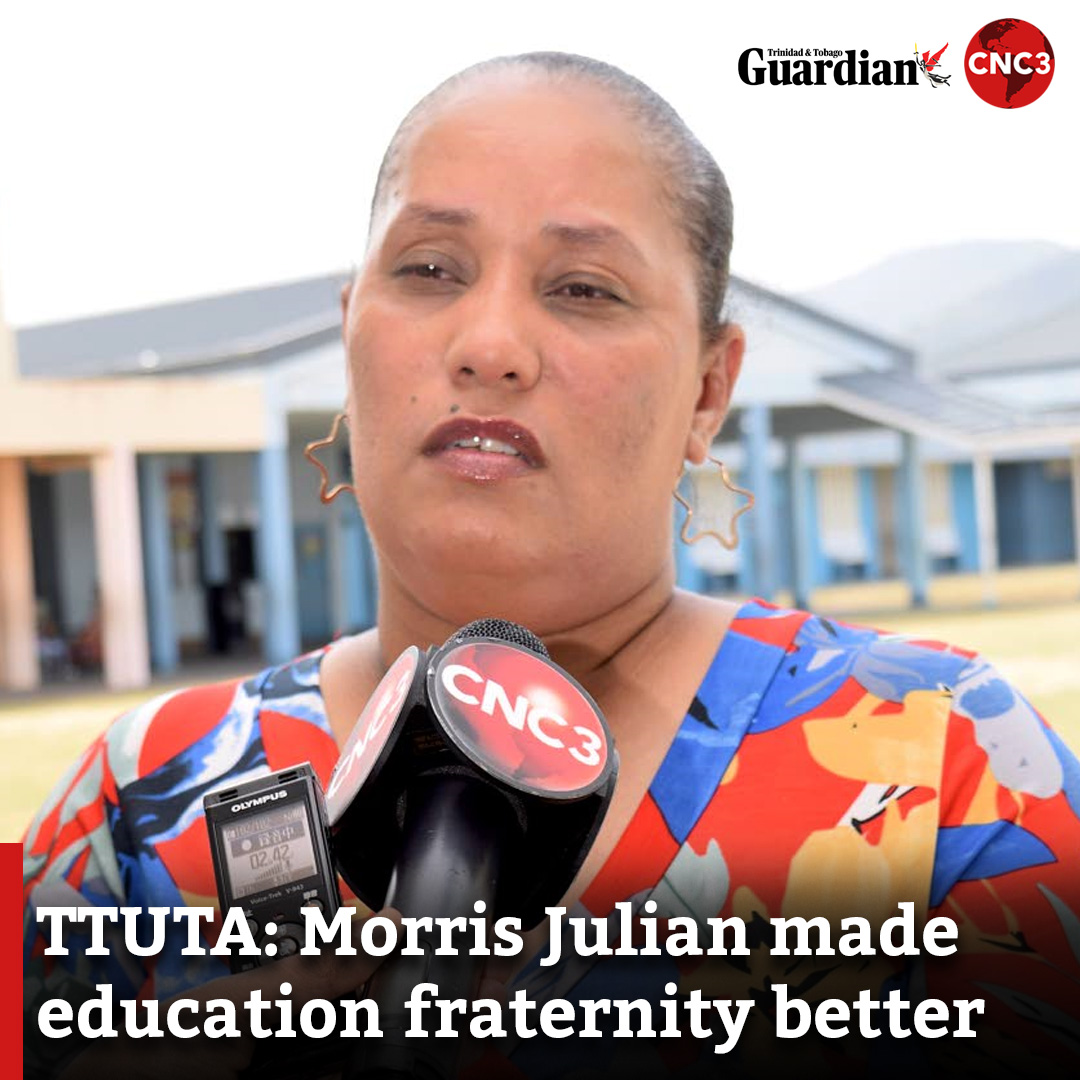 President of the Trinidad and Tobago Unified Teachers’ Association, Martin Lum Kin, says the education fraternity is in a better place because of Lisa Morris-Julian's contributions.

For more…
guardian.co.tt/news/ttuta-mor…