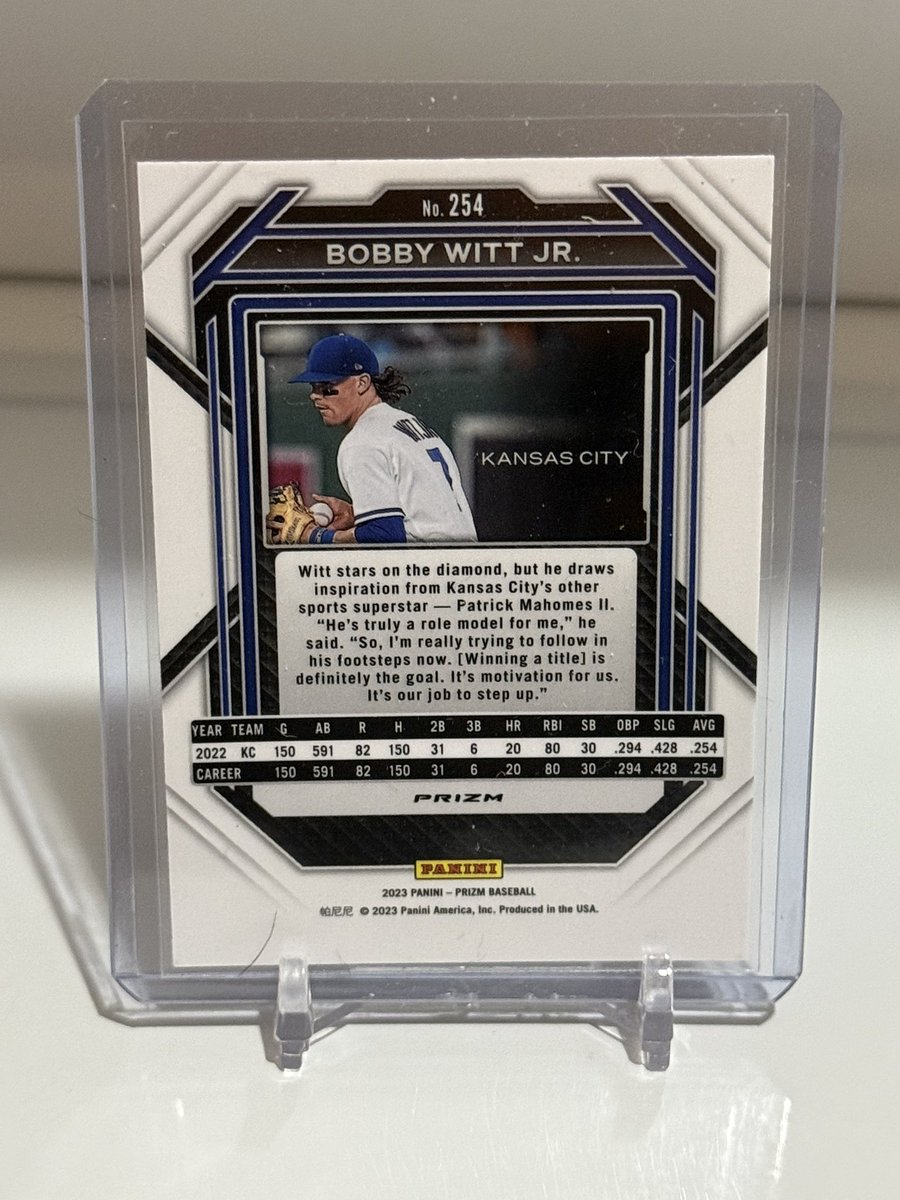 LukeTheDuke4009's tweet photo. Check out #2023Panini #Prizm #254 #BobbyWittJr #BlueCrackedIce #Prizm #RookieCard #RC #Mint #OnlyCard https://t.co/ejZG1nzLw5 #eBay via @eBay https://t.co/pXut3fWcfu