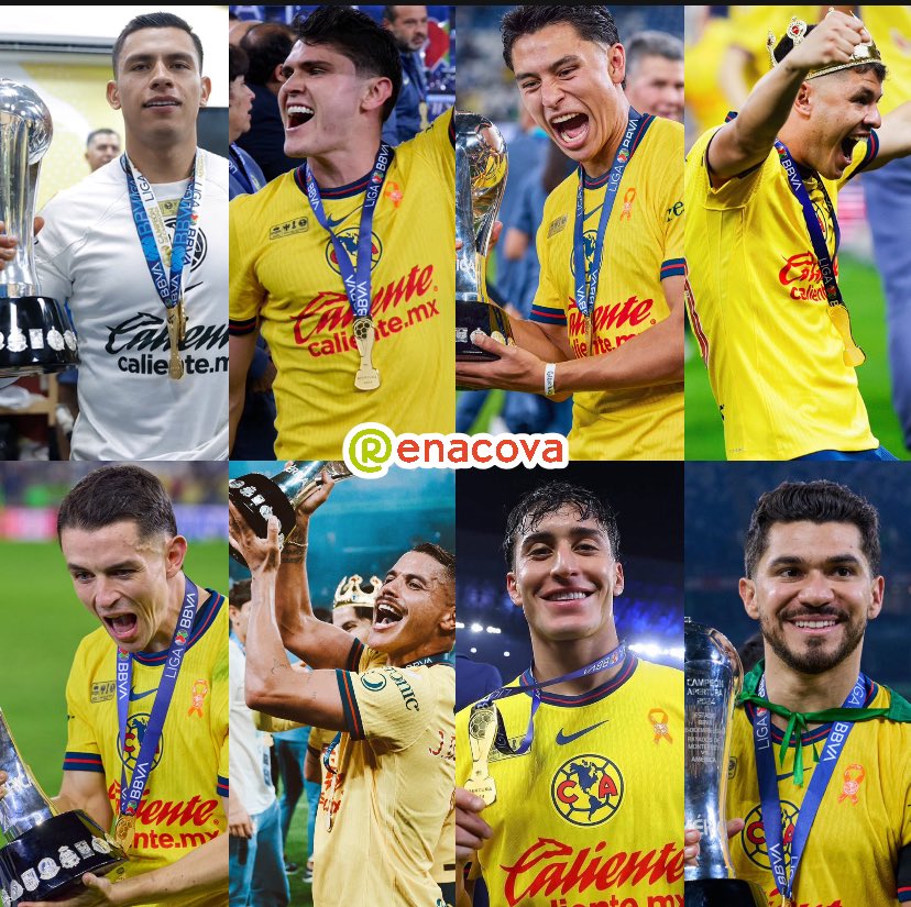 Nos hablaron de los Zelada, Tena, Ortega, Brailovsky, Bacas, Santos, Zague..

Nosotros hablaremos de los Malagón, Reyes, Juárez, Richard, Fidalgo, Jona, Zendejas, Henry y compañía.

CLUB AMÉRICA: LA HISTORIA SE CUENTA Y SE SIGUE FORJANDO 🦅