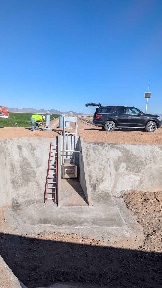 PIDD's Total Channel Control project in AZ is underway! We're supplying 60 FlumeGates &amp; SlipMeters, modernizing their canal network to boost water efficiency, reduce pump use &amp; manual labor. More to come on this project! 💧 #WaterManagement #Irrigation #Rubicon #Water