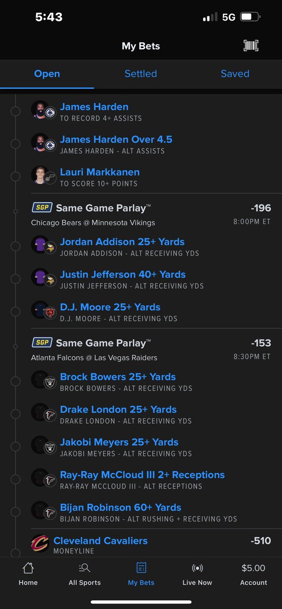MrTailMyBets's tweet photo. NBA+MNF #GamblingX #GamblingTwitter 

Check out my bet on FanDuel Sportsbook! 
 https://t.co/Qwum0IXRMP https://t.co/nKlM1TVZRq