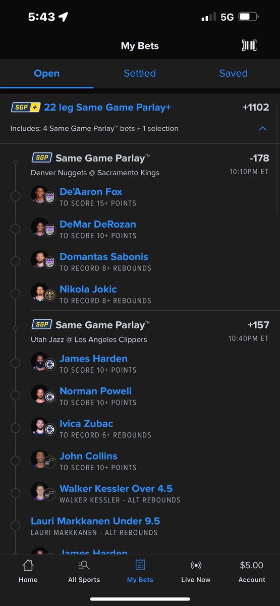 MrTailMyBets's tweet photo. NBA+MNF #GamblingX #GamblingTwitter 

Check out my bet on FanDuel Sportsbook! 
 https://t.co/Qwum0IXRMP https://t.co/nKlM1TVZRq