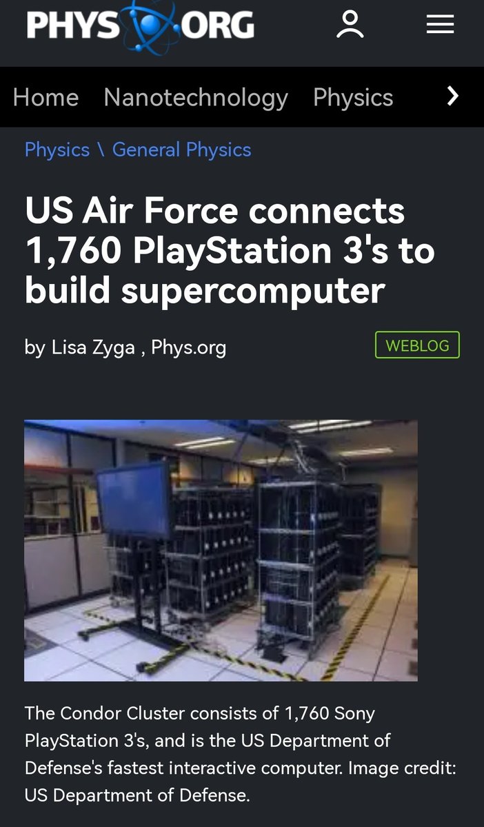 meyefoundation's tweet photo. #jasmy #Janction #jasmycoin #jasmyusd #sony #Soneium #astar #startle #ddcoin #cryptocurrency
Parallel computing, super computers https://t.co/RfNQ2WO2Ic