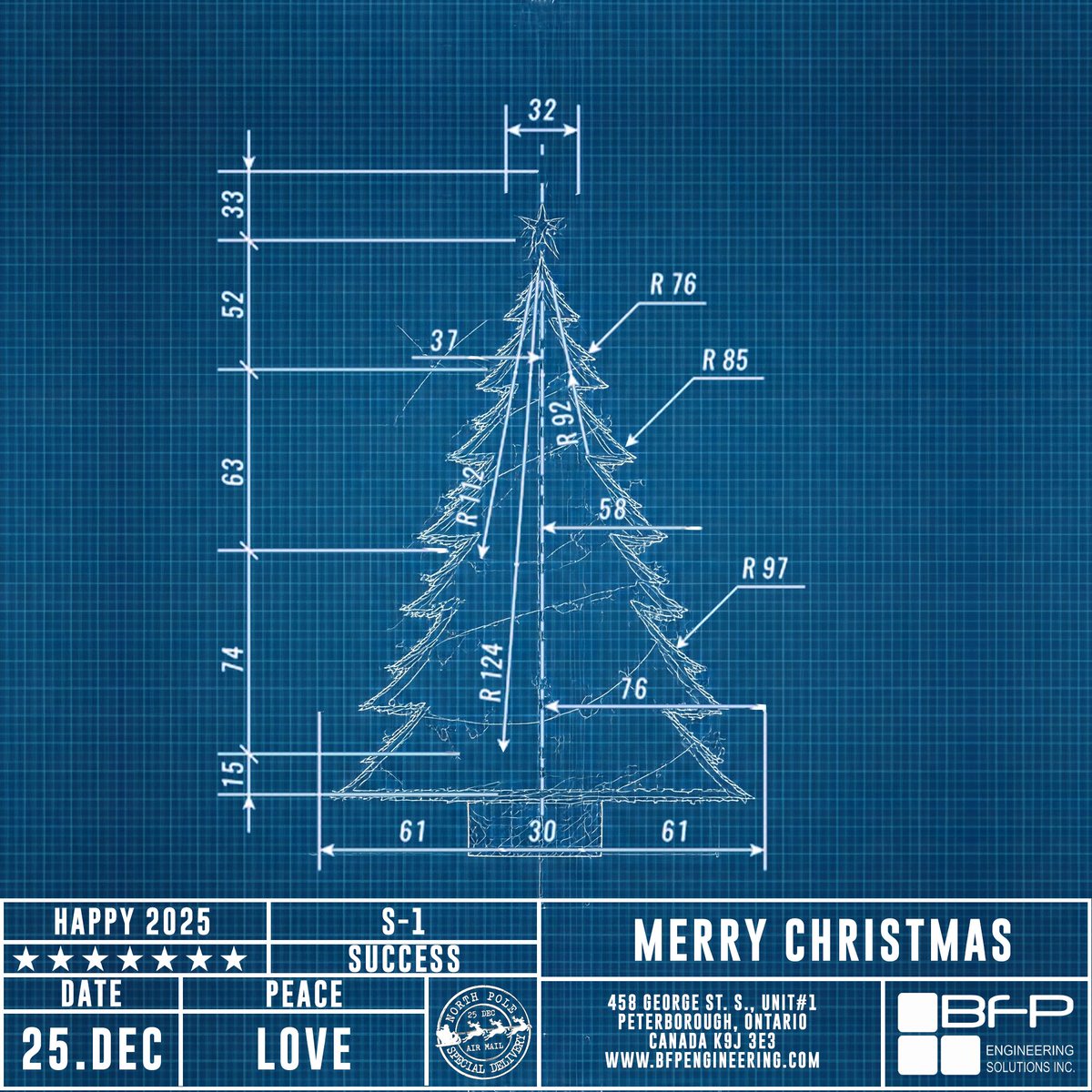BFP_Engineering's tweet image. #happyholidays #merrychristmas #happynewyear #structuralengineering #consultingengineers #canada