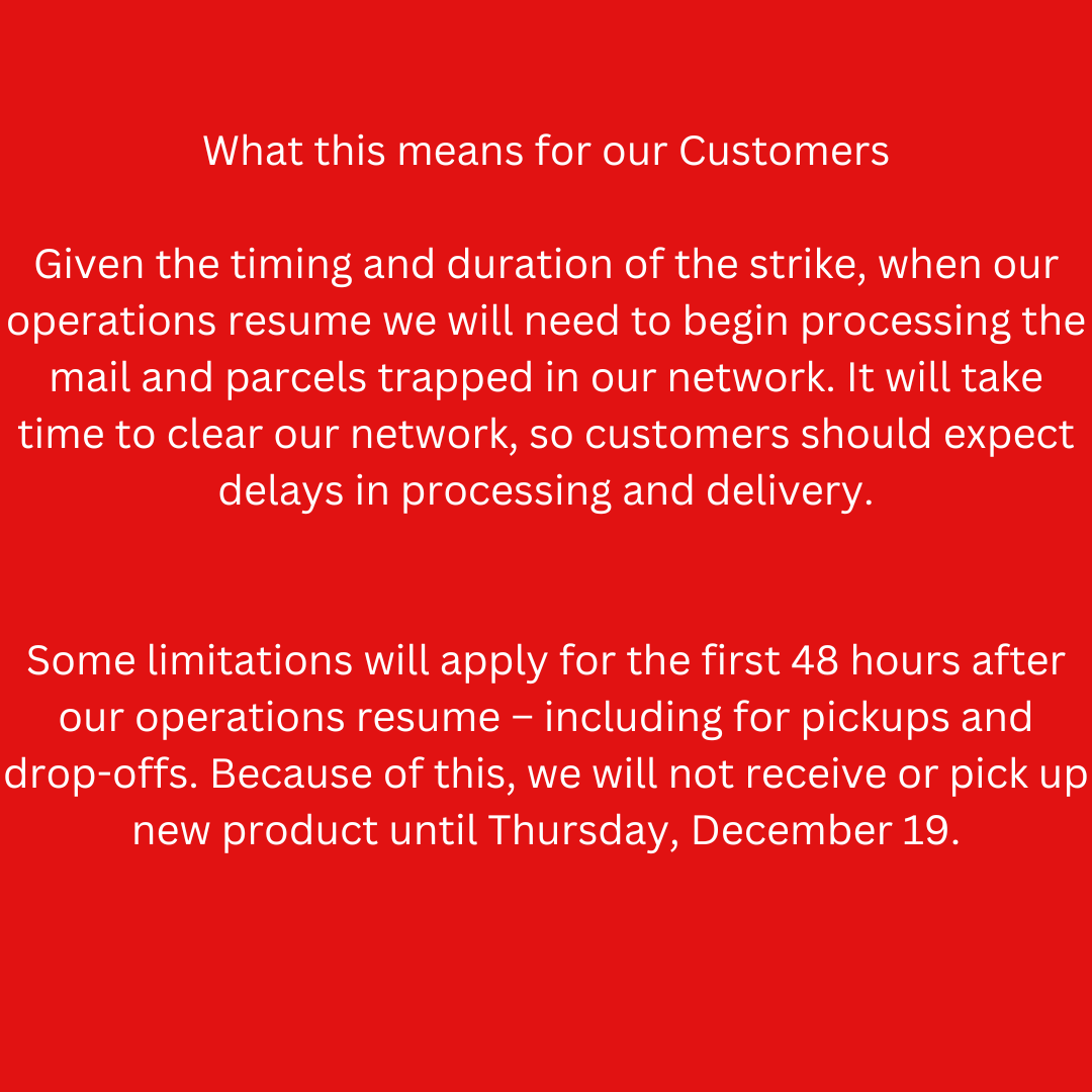 DannaBananas's tweet image. Negotiations update from Canada Post

#CanadaPost #SmallBusinessHelp #supportsmallbusiness #Canada