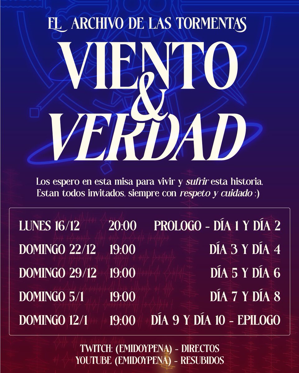 Empezamos hoy y ahora, así que vengan a twitch :)))