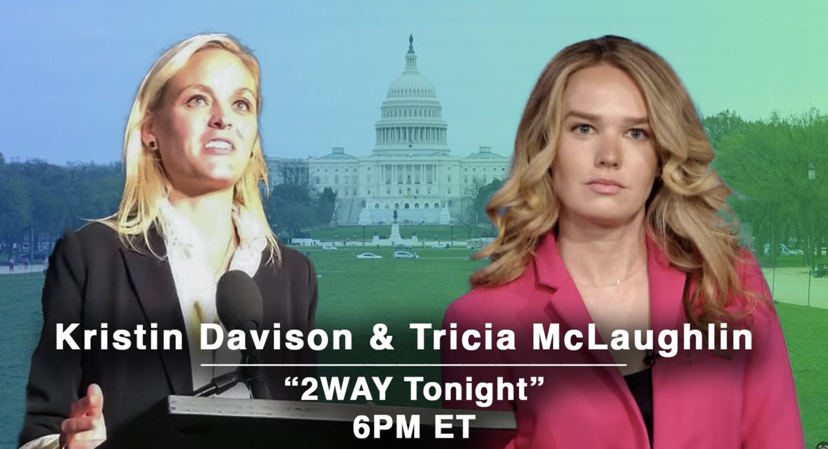 JOIN "2WAY TONIGHT" LIVE AT 6PM ET

youtube.com/watch?v=_LWd21…?

<a href="/TriciaOhio/">Tricia McLaughlin</a> <a href="/KristinDavison/">Kristin Davison</a> <a href="/2waytvapp/">2WAY</a>