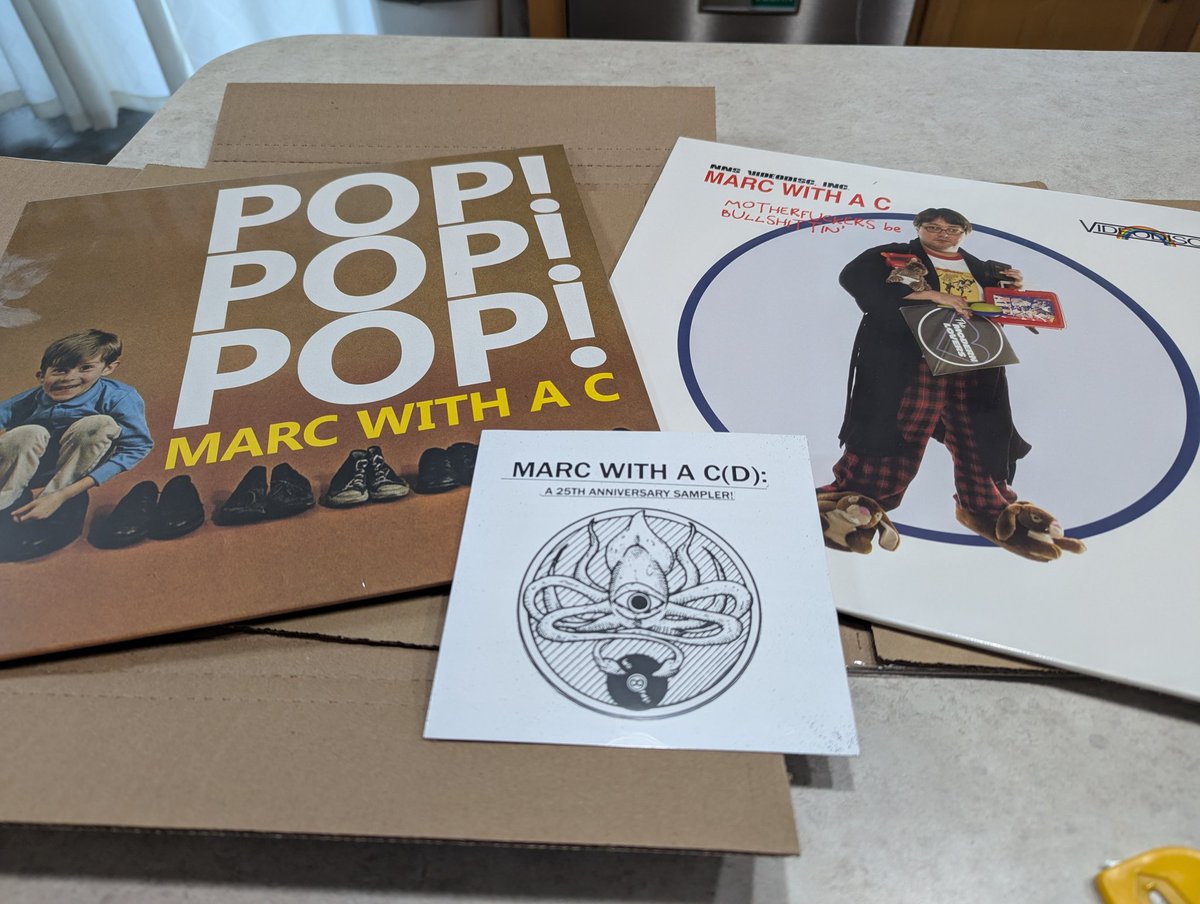 jeffdouglas's tweet photo. Got an incredible deal on some @MarcFi vinyl.  Check out his Bandcamp page for great deals!

https://t.co/fU9kPRJZsr https://t.co/r8uKMNtF9c