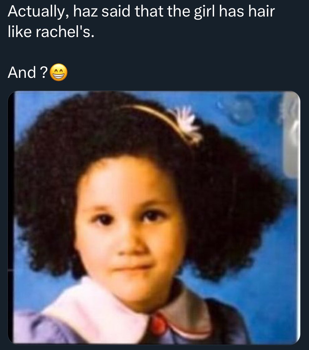 FrontGrid101's tweet photo. @nypost Let’s not forget Harry said Betty inherited Meghan’s thick (Afro) hair which we all know is her real hair, not the treated, chemically straightened hair/wig she wears now. 🤭😂 🍿 Where is the #KillOrder for their new photoshop fail? https://t.co/WojMM43A7o
