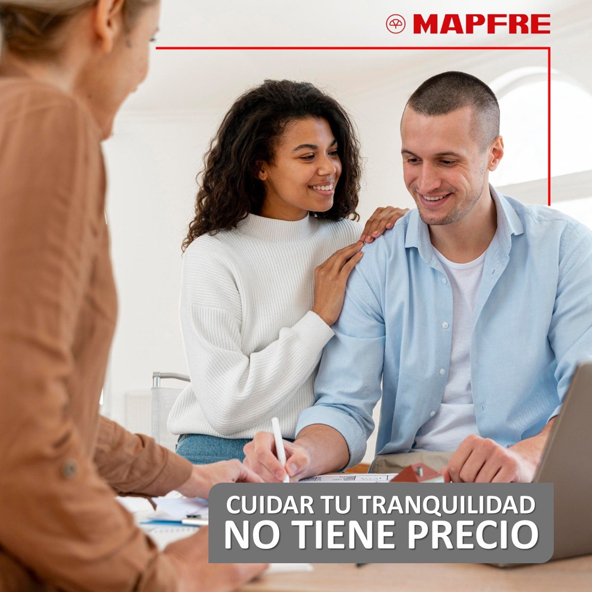 La seguridad y tranquilidad que te mereces están en MAPFRE. 🔐
Estamos aquí para darte la seguridad que necesitas, acompañándote en cada etapa de tu vida y cuidando lo que más importa. ¡Juntos podemos crear un futuro más seguro! 💙 

#CuidamosLoQueTeImporta #MAPFRE