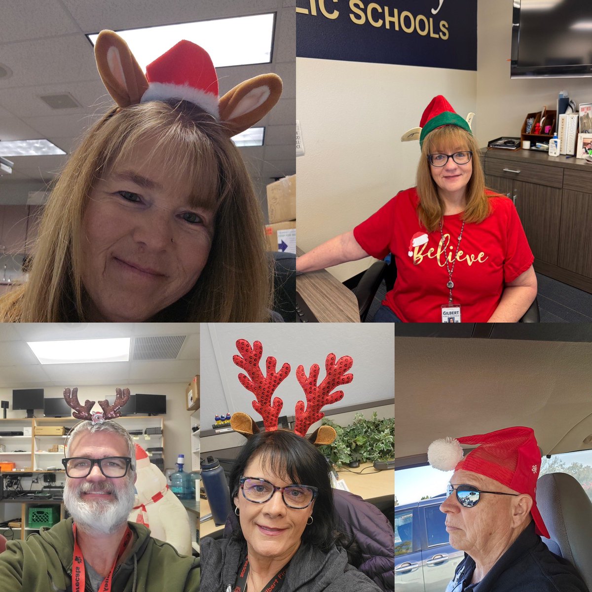 Little holiday spirit week to get things started today! 🌲#beststaffever #momentum <a href="/gps_ts/">GPS Tech</a> <a href="/GPS_District/">The Official Gilbert Public Schools District</a>