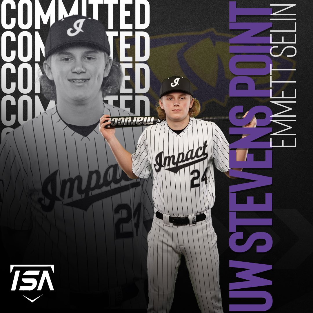 ImpactSportsGB's tweet photo. Congratulations to Emmett Selin on his commitment to the University of Wisconsin Stevens Point! ⚾🙌🏼

#isaproud #makeanimpact #collegecommitments https://t.co/gRQBCvyPmZ