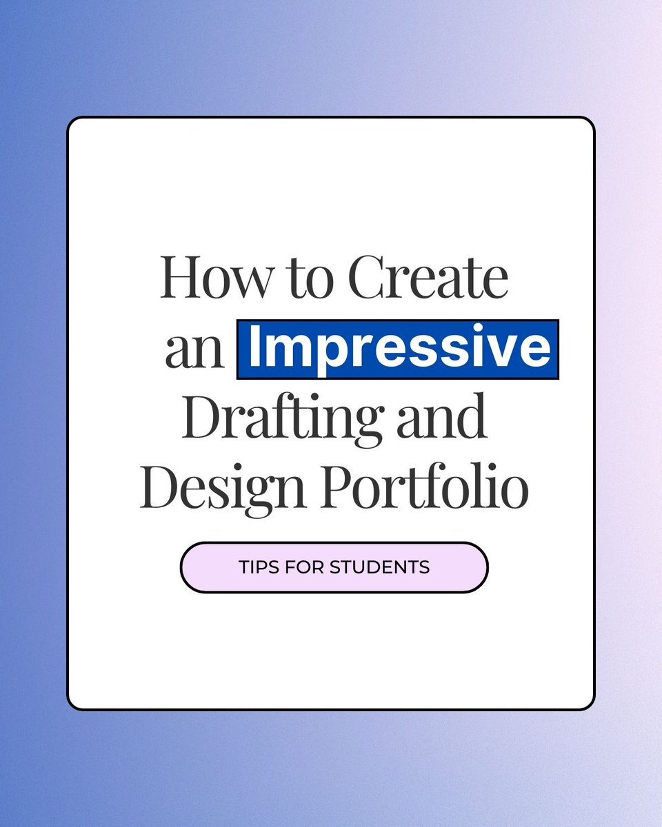 SYIS_SEL's tweet image. Ready to showcase your CADD skills like a pro? 🖥️✨ Build a standout portfolio with RW2 CTE’s expert tips! 💡💼 Save this post to perfect your portfolio anytime. 📌 #CADD #PortfolioTips #DesignStudents #CADDPortfolio #GraphicDesign #CareerGoals #SaveForLater