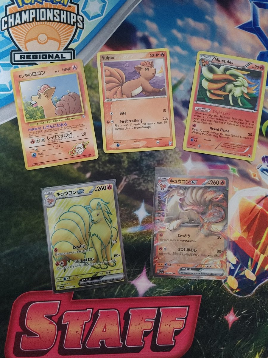 jfmatte94's tweet photo. New additions to my Vulpix &amp; Ninetales collection. 🦊🔥 https://t.co/3tM6FxwYoj