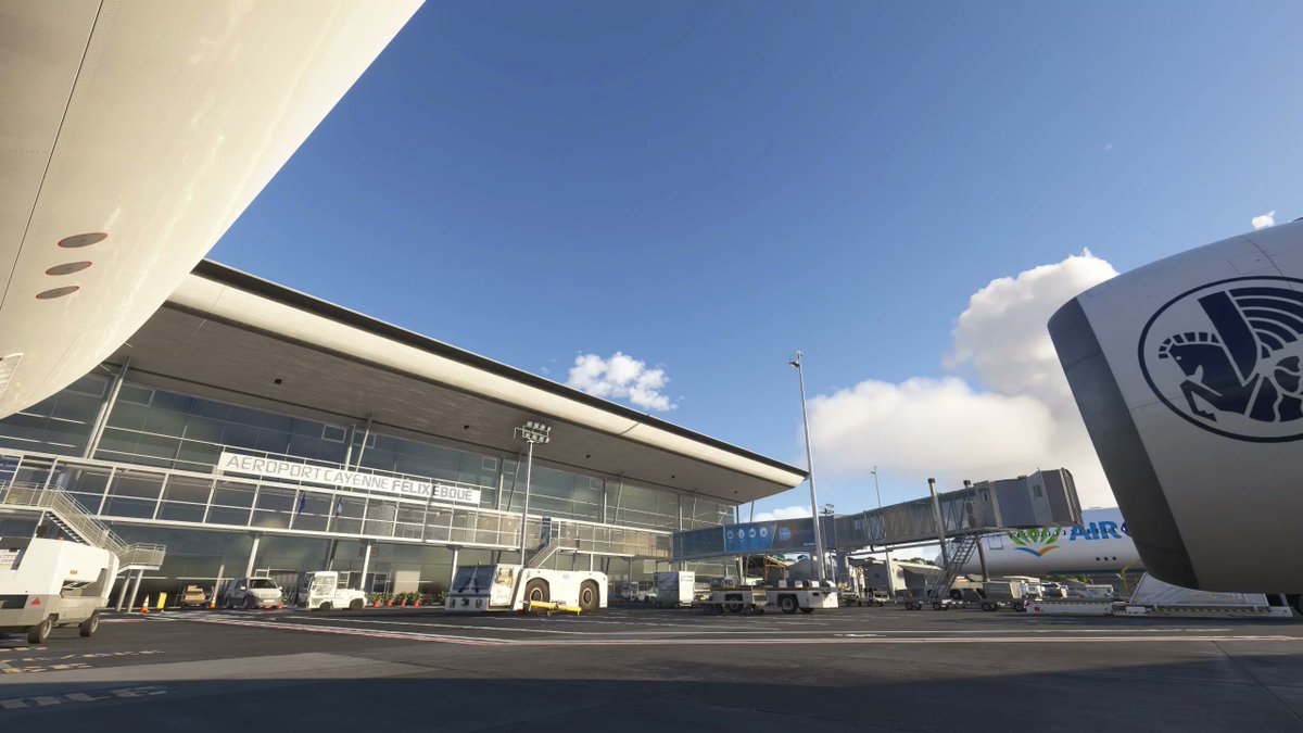 simflight's tweet photo. SLH Sim Designs - Aéroport Félix Éboué SOCA MSFS24
https://t.co/QX1FwDxOmE
#flightsim #SLHSimDesigns #SOCA #FrenchGuiana #LatinAmerica #SouthAmerica #France #MSFS2024 #MicrosoftFlightSimulator2024 https://t.co/GxsbJCOEMu