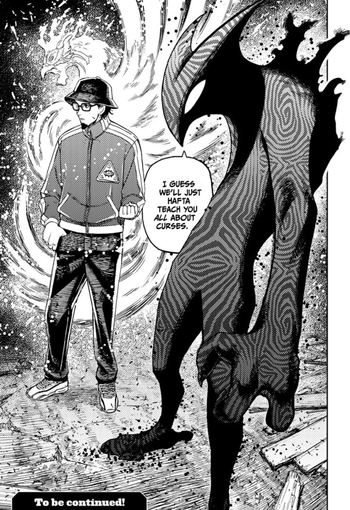 Holy SHIT talk about an introduction to 2 new adult characters, I might be getting some new favorites in Dandadan soon 😳

The ADULT PART IS SUPER IMPORTANT BTW, THESE ARE LIKE THE 4TH AND 5TH ADULT SPIRIT USERS WE'VE MET IN THE ENTIRE SERIES! 