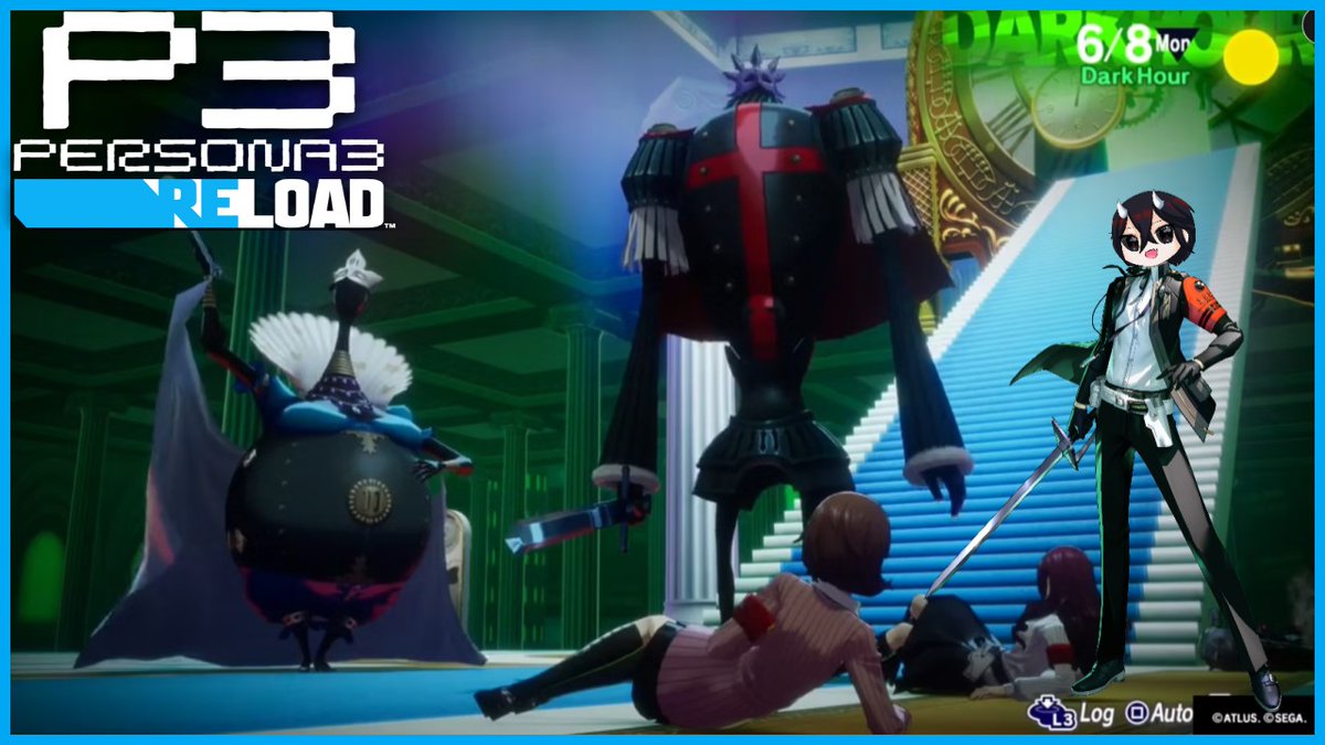 shadow_shonen's tweet photo. Hey guys! Time for more #Persona3 Reload! Last time we beat the second big boss and got a new party member but this time we will dive even further into the abyss! Feel free to come hang out if you want~ #Vtuber #twitchstreamer https://t.co/a8zLaCrlXe https://t.co/bmiIHqQ5Ob