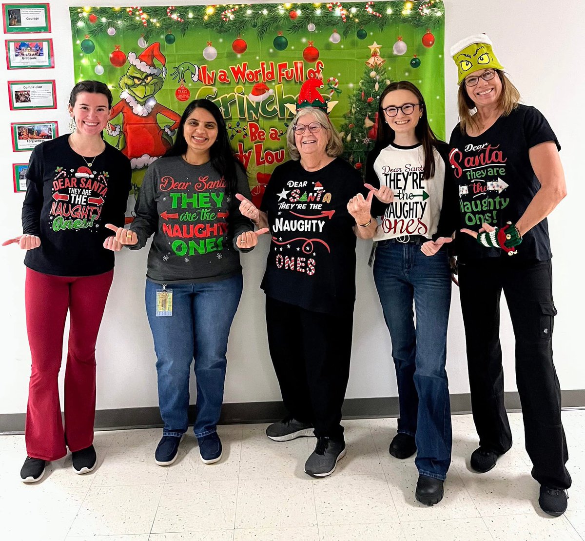 Day 1 of spirit week fun! Looking forward to our festive sweater day and concerts tomorrow!