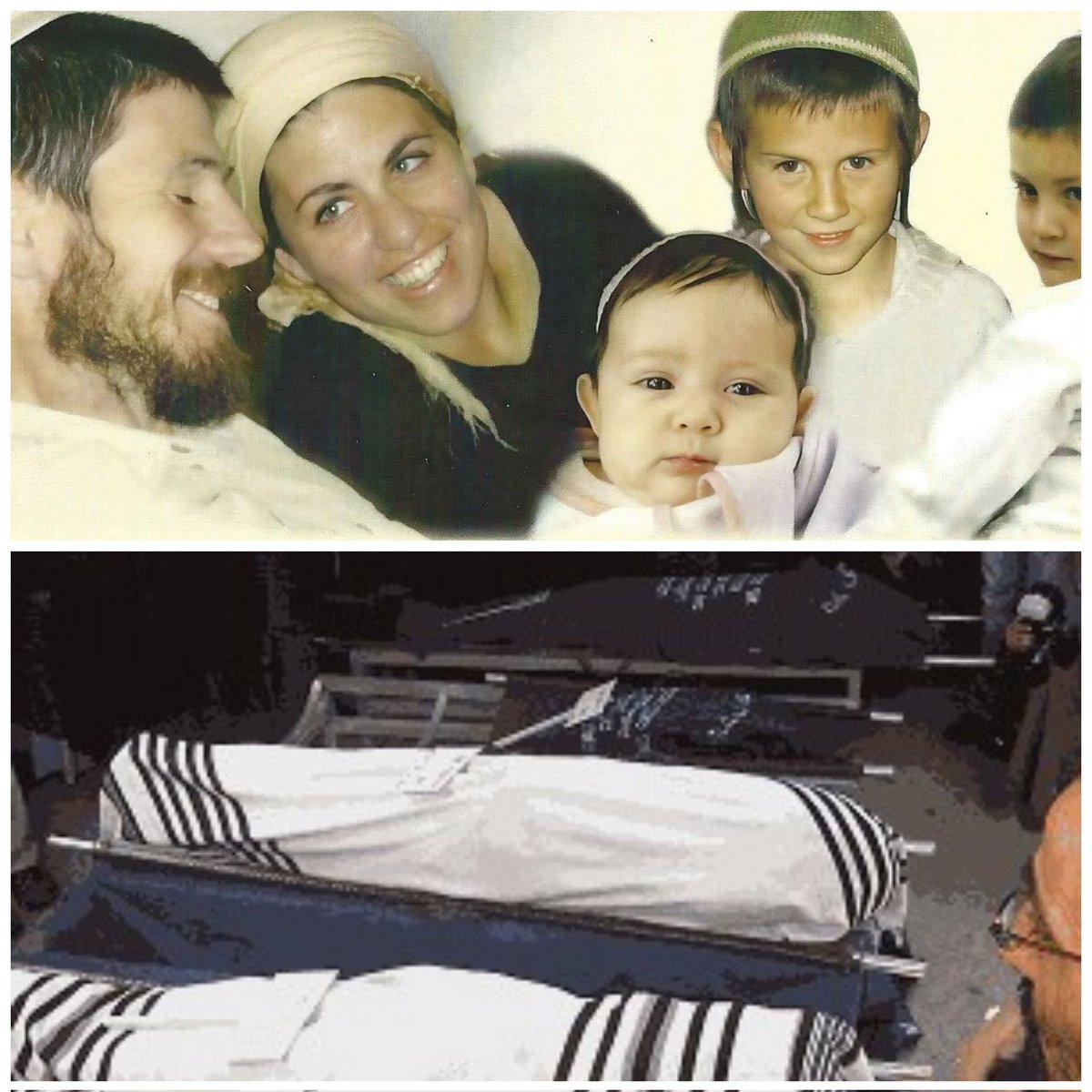 NoaMagid's tweet photo. On the night of Saturday, March 11, 2011, two terrorists, Amjad and Hakim, entered the home of the Fogel family while they were sleeping in their beds. At first, Amjad stabbed 10-year-old Yoav to death, and together they both stabbed and strangled Elad, 4. They then went to the parents' room, where Amjad struggled with Father Ehud, and overcame him by stabbing him many times in the neck and back of the neck. Mother Ruth also tried to struggle, but she was stabbed and murdered. After the murderers left, Amjad returned to the house to look for a weapon, and when he heard the crying of the three-month-old baby Hadas, he also killed her with a strong stab wound to the head. Both monsters belong to the "Popular Front for the Liberation of Palestine" terror organization. The court sentenced each of them to about 130 years in prison. It didn't start on October 7th.
