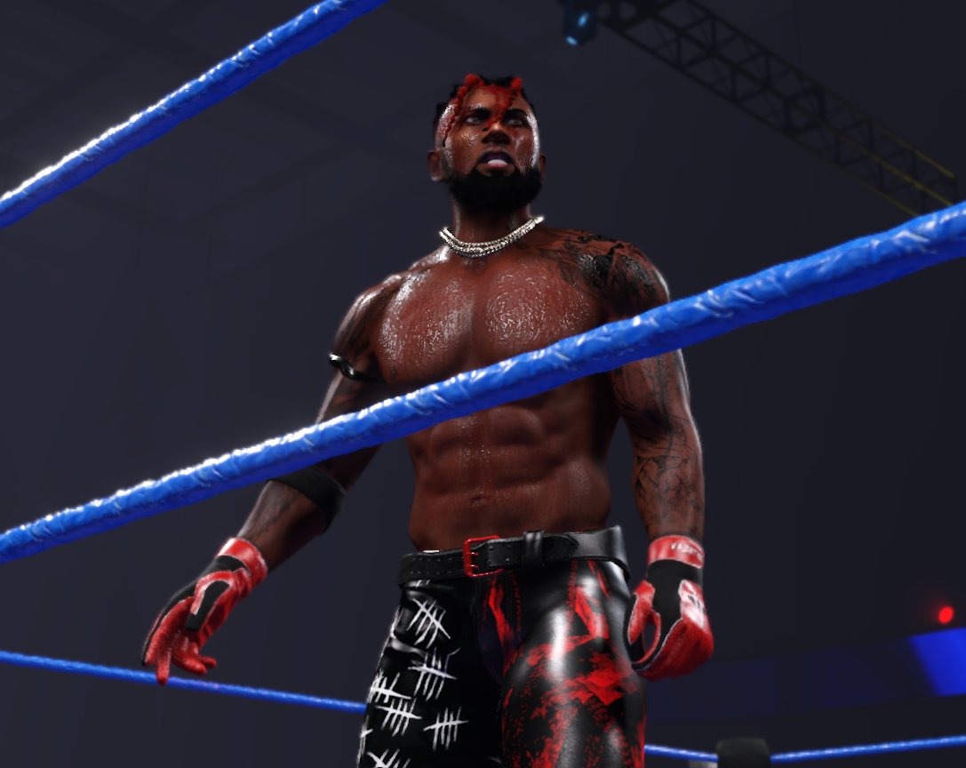 UWF_WWE2k's tweet photo. The Iron Man Champion, Franco Valentine with the win over Aries Santiago!

#TWF #WWE2k24 #EFed #Aftermath https://t.co/1WxclaDDX6