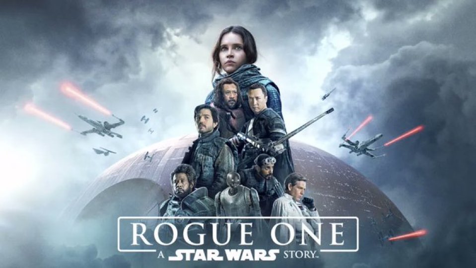 Happy birthday to my forever favourite movie Rogue One!!!!!!!!