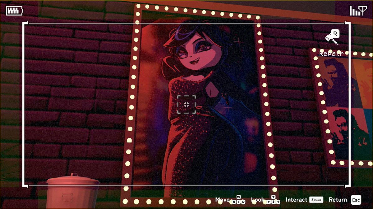 StrayChowChow's tweet photo. #INHEATLUSTFULNIGHTS
Who is this Panda? She's featured on a poster in the Nightclub and is present in plushie form with spy-cameras in every Nightclub room
Could she be related to this mysterious black haired character? https://t.co/09nRBiRq77