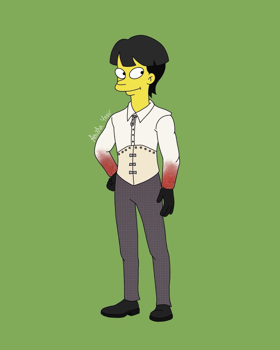 Did I finish my assignment?...No. But did I draw Junhee as a Simpson?...yes sir☺️

<a href="/official_ACE7/">A.C.E</a> 
#choicecreations