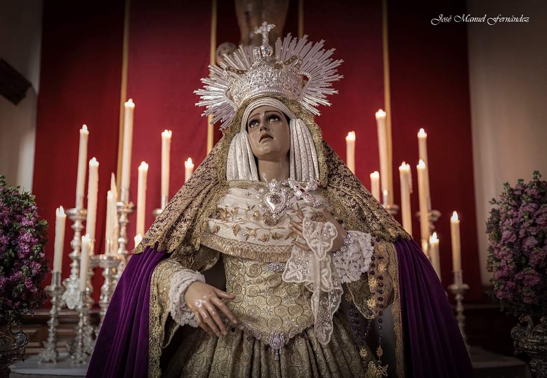 AmarguraMoron's tweet photo. “María siempre ha estado llena de amor, llena de gracia, y por eso también está llena de confianza y de esperanza. El cristiano, como María, es peregrino de esperanza”. (Papa Francisco)

Hoy es Martes de Buena Muerte y Amargura. https://t.co/Ejv0jlIFDB