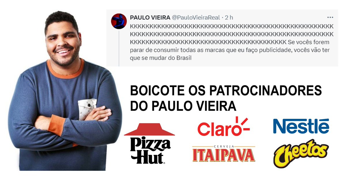 Se a Florzinha 🌻 ficou Brava é porque o BOICOTE ta dando certo! kkkk

Continuem!  #BoicotePauloVieira  #Globolixo