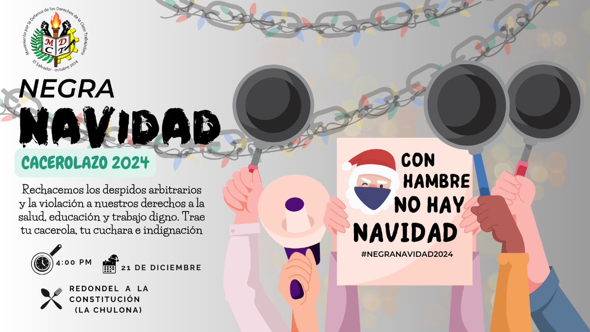 hectorAmilkr's tweet photo. #ULTIMAHORASV
Hospital Zacamil reportan 20 despidos, les han dado el aguinaldo, tienen pendiente el salario.
DICE @FranAlabi de @SaludSV que la indemnización se las dará hasta en el 2026 😪
#NegraNavidadSv
#NegraNavidad https://t.co/eQpVcyIHwR