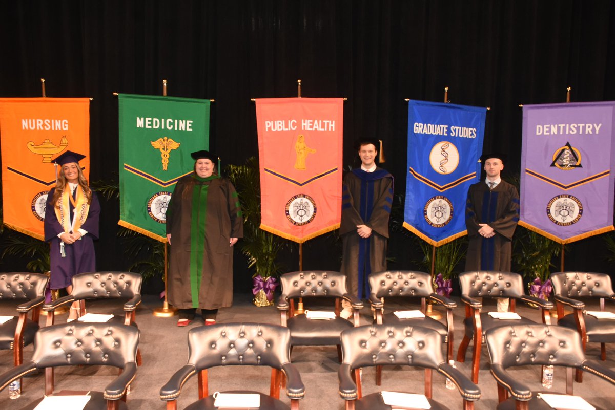 LSUHealthNO's tweet photo. We're celebrating our 126 Fall 2024 #LSUHSC graduates from LSU Health New Orleans School of Nursing, Graduate Studies, Public Health, &amp; Medicine. Congratulations to our #LSUgrads!
Read more at https://t.co/MWPcb6WaDH!
#PeopleCentered #HealthFocused #classof2024Graduate https://t.co/85W4Ag0QsM