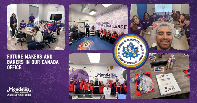 gmpachame's tweet photo. Mondelēz International Canada loves participating in the annual “Take Your Kids to Work Day” for our valued employees and this year we participated at our Gladstone and Scarborough facilities! #TeamMDLZ https://t.co/O1YJy8rZBC