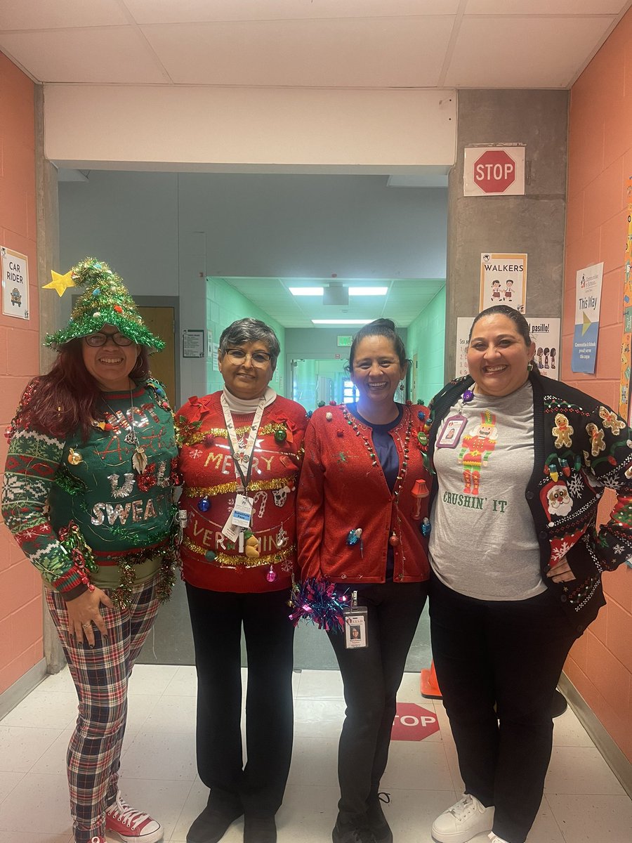 As far as Ugly Sweaters are concerned : Mission Accomplished!!!! <a href="/MsWendyDMills/">Wendy Mills</a> <a href="/LaKesha_Drinks/">La Kesha Drinks</a> <a href="/Matias_AISD/">Matias Segura</a> <a href="/AustinISD/">Austin ISD</a> <a href="/JJPickleECP/">James Jarrell Pickle Elementary School</a>
